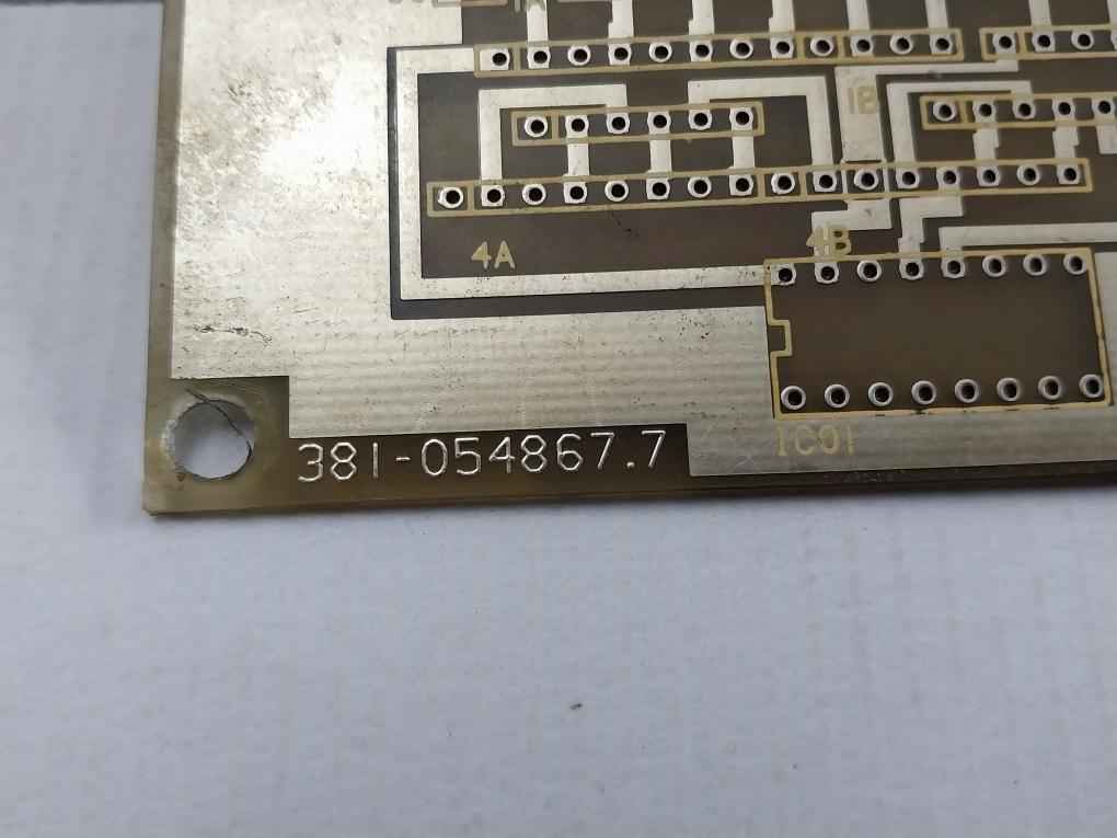 Simrad 381-054867.7 Pcb For Display Unit Used