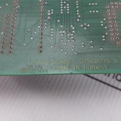 Simrad Norge 37960275 B Panel Controller Pcb Ver 29.06.06