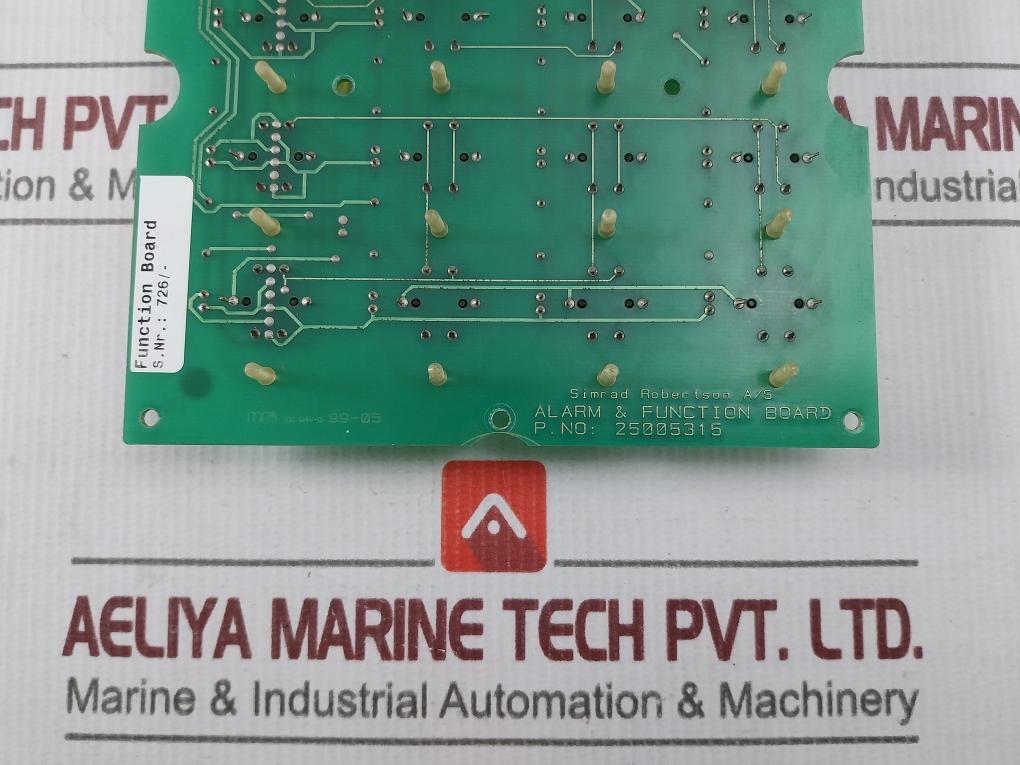 Simrad Robertson 25005315 Function Panel