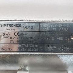 Simtronics Infrared Gas Detector Gd10