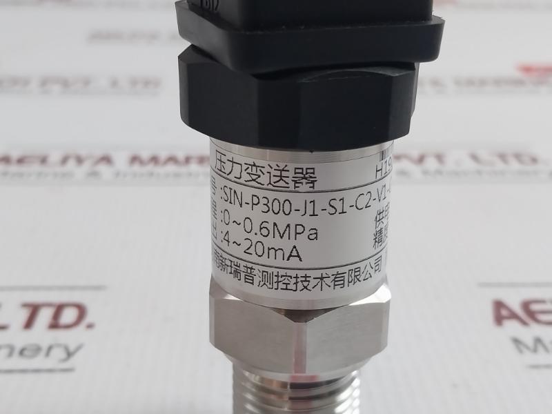 Sin-p300-j1-s1-c2-v1-g2 Pressure Transmitter Henan Xinruipu Dc.24V