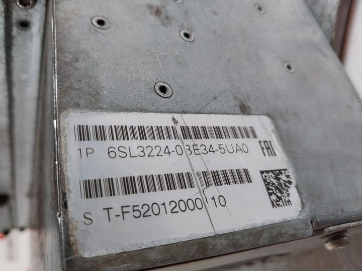 Siemens 6SL3224-03E34-5UA0 Power Module 240 3AC 380-480V 129A 50/60Hz Version K
