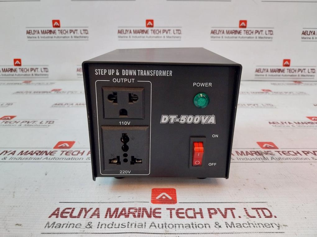 Sine Wave Dt-500Va Step Up & Down Transformer 110V-220V 500W 50/60 Hz
