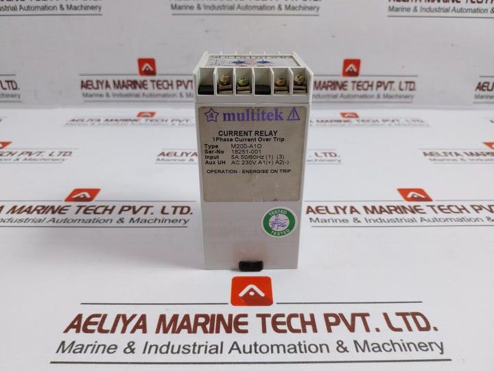 Single-Phase-Overcurrent-Relay-5A-230Vac-0-10S-50-60Hz-Multitek-M200-A1O-210320-3