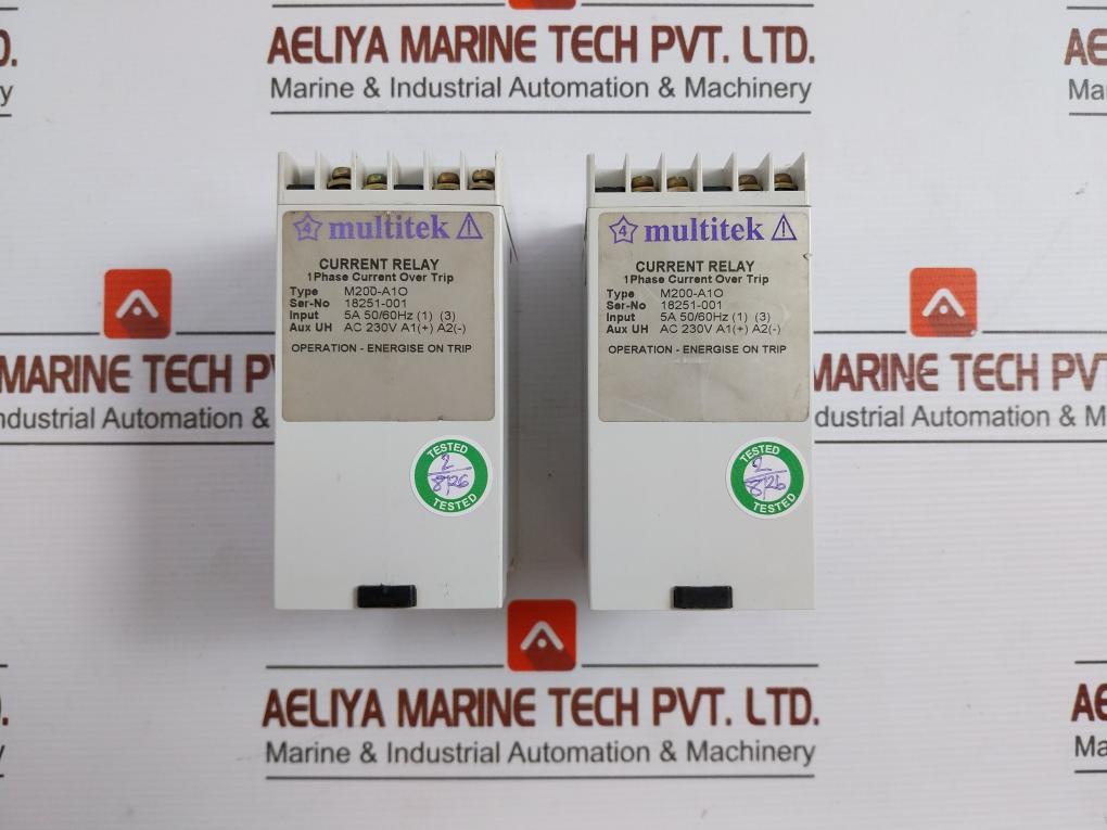 Single-Phase-Overcurrent-Relay-5A-230Vac-0-10S-50-60Hz-Multitek-M200-A1O-210320-9