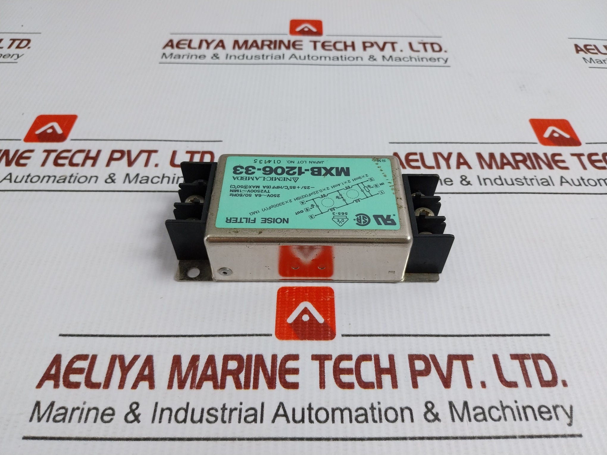 Single-Phase-Power-Line-Noise-Filter-250v-6a-50-60hz-Nemic-Lambda-Mxb-1206-33-5