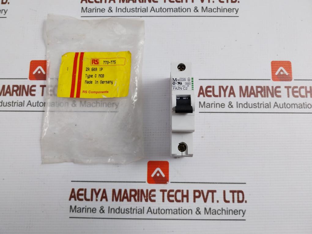 Single-Pole-Miniature-Circuit-Breaker-FAZN-C2-Klockner-Moeller-210566-1