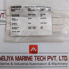 Single-acting Hydraulic Scraper Seal 002464.04700 Macgregor