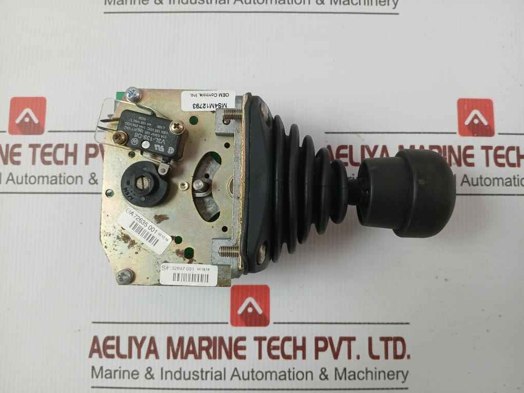 Single-axis Joystick Controller Ms4M12793 Oem Controls Rev-j