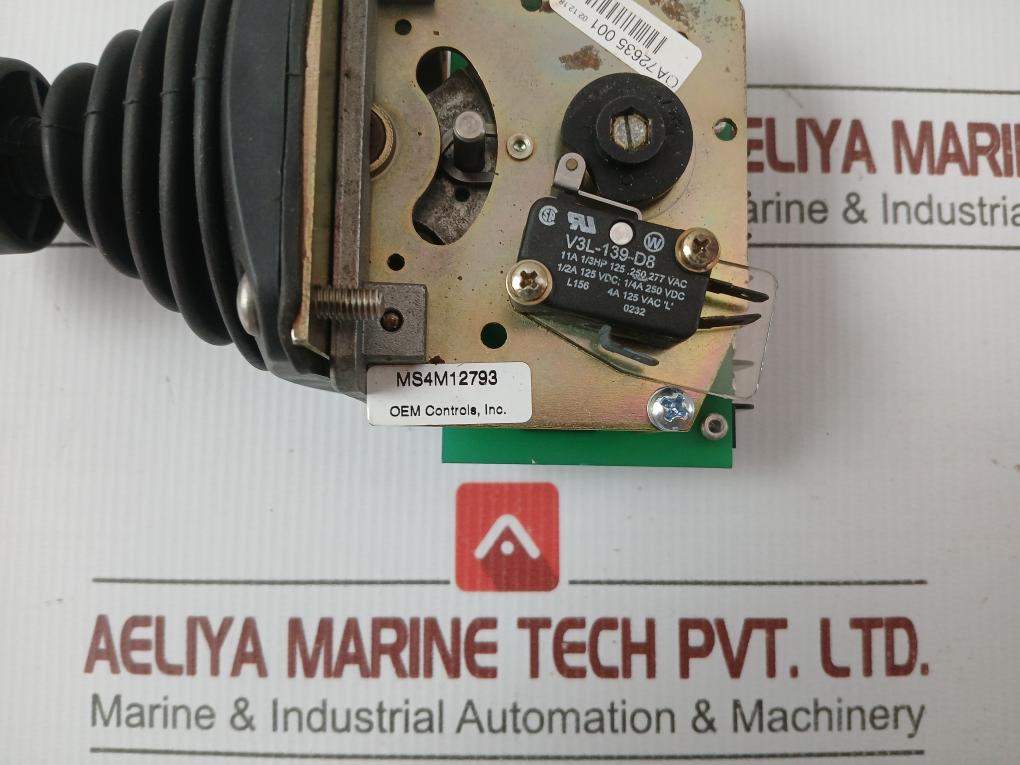 Single-axis Joystick Controller Ms4M12793 Oem Controls Rev-j