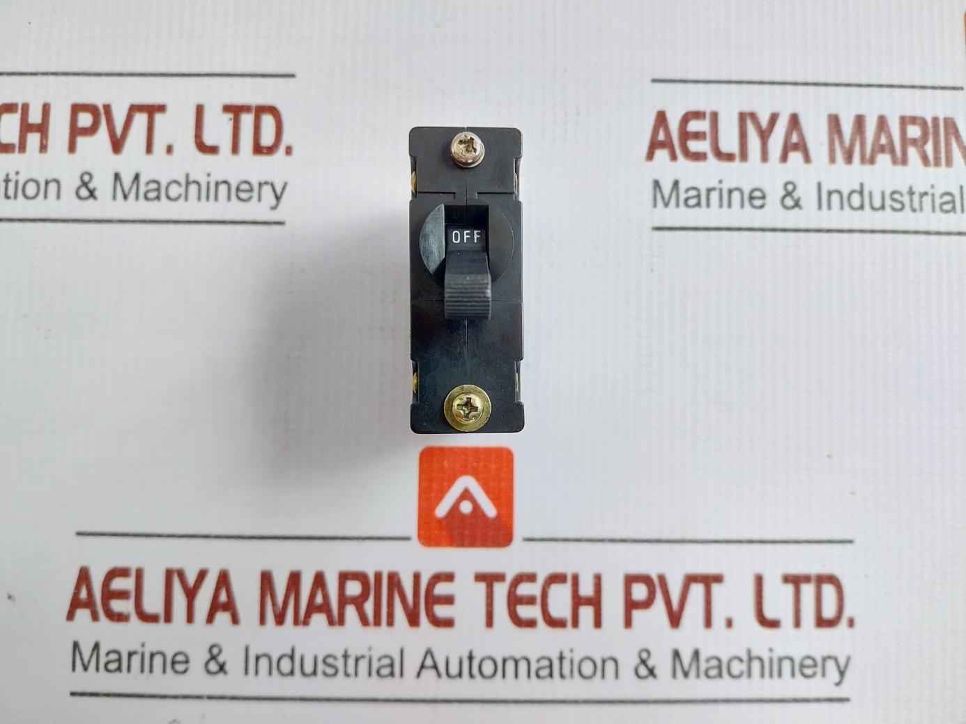 Single-pole Hydraulic Magnetic Circuit Breaker 250V 50/60  Apg 1Rs Sanken Airpax