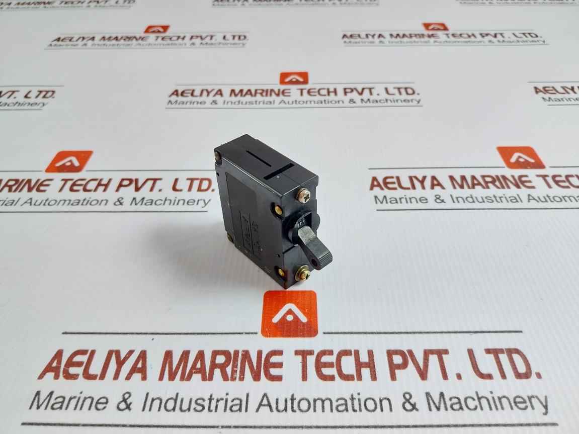 Single-pole Hydraulic Magnetic Circuit Breaker 250V 50/60  Apg 1Rs Sanken Airpax
