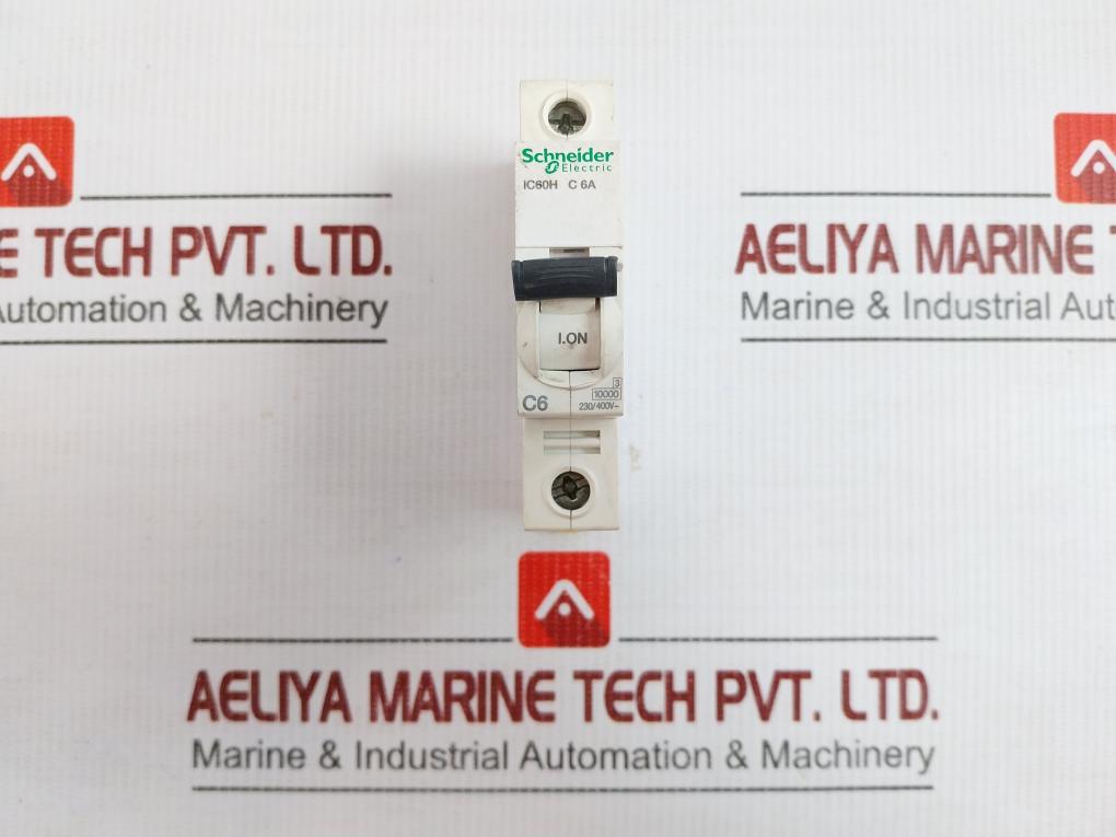Single-pole Miniature Circuit Breaker Ic60H A9F84106 Schneider Electric