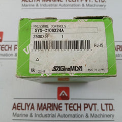 Single Function Pressure Control 50Ma Saginomiya Sys-c106X24A
