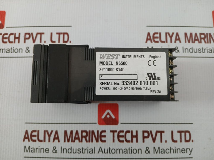 Single Loop Controller N6500 West Instruments 100-240Vac 50/60Hz