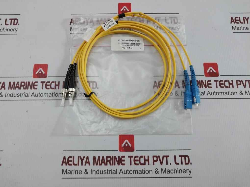 Single Mode Duplex Fiber Optic Patch Cable Set Ftek-dx-sm-sc/Sc-pc-03M