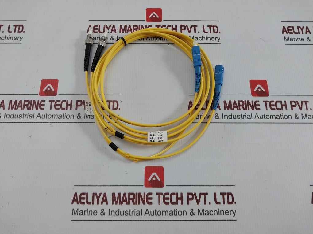 Single Mode Duplex Fiber Optic Patch Cable Set Ftek-dx-sm-sc/Sc-pc-03M