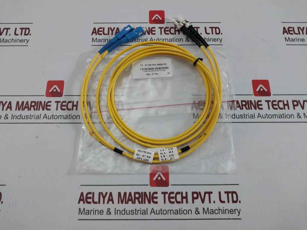 Single Mode Duplex Fiber Optic Patch Cable Set Ftek-dx-sm-sc/Sc-pc-03M