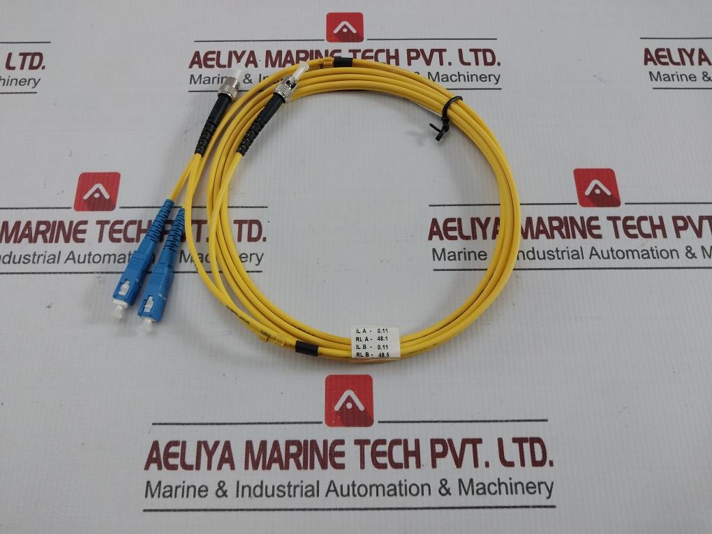 Single Mode Duplex Fiber Optic Patch Cable Set Ftek-dx-sm-sc/Sc-pc-03M