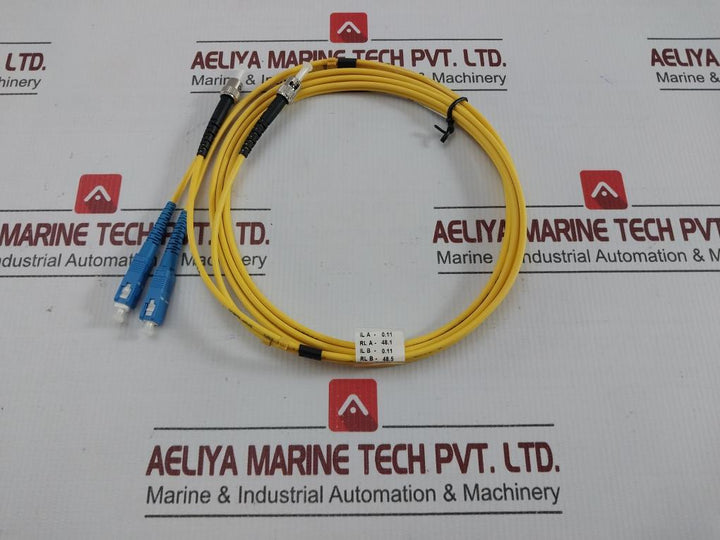 Single Mode Duplex Fiber Optic Patch Cable Set Ftek-dx-sm-sc/Sc-pc-03M