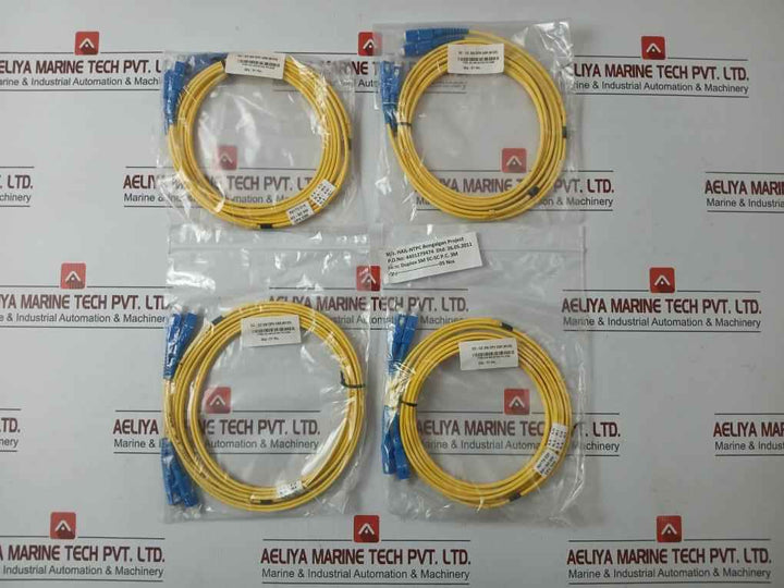 Single Mode Duplex Fiber Optic Patch Cable Set Ftek-dx-sm-sc/Sc-pc-03M