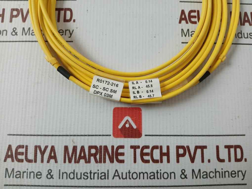 Single Mode Duplex Fiber Optic Patch Cable Set Ftek-dx-sm-sc/Sc-pc-03M