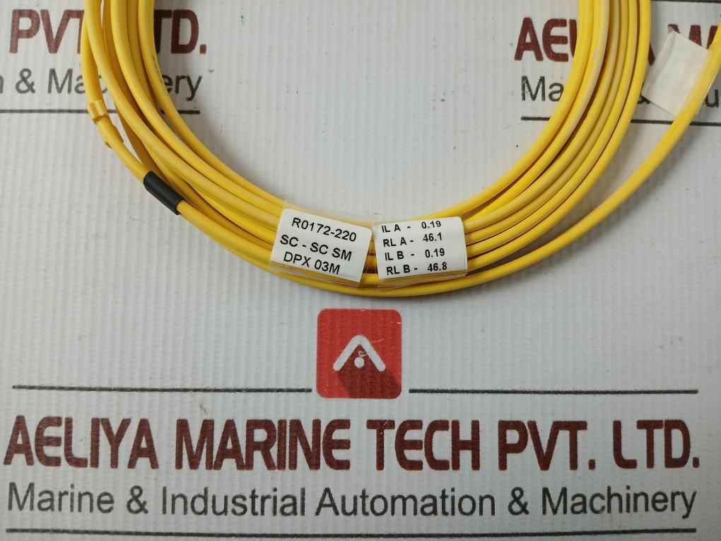 Single Mode Duplex Fiber Optic Patch Cable Set Ftek-dx-sm-sc/Sc-pc-03M