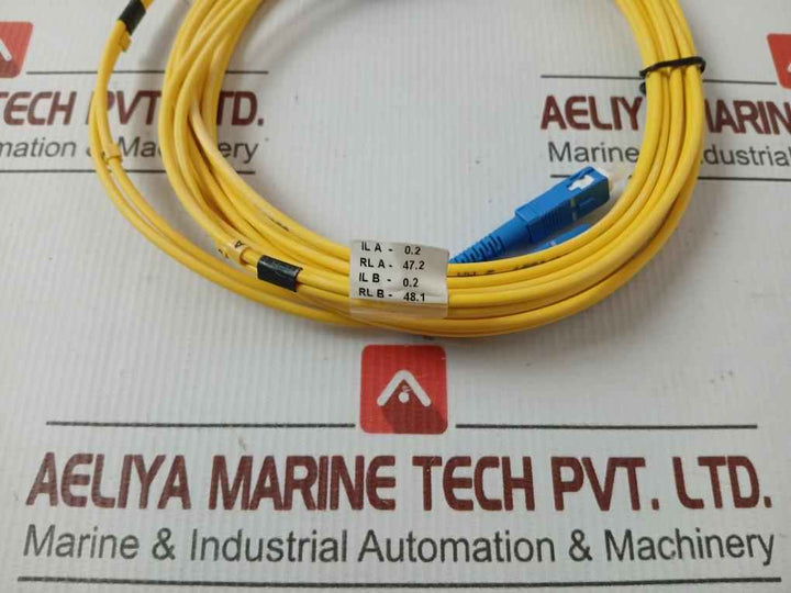 Single Mode Duplex Fiber Optic Patch Cable Set Ftek-dx-sm-sc/Sc-pc-03M
