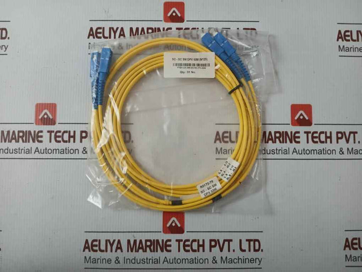 Single Mode Duplex Fiber Optic Patch Cable Set Ftek-dx-sm-sc/Sc-pc-03M