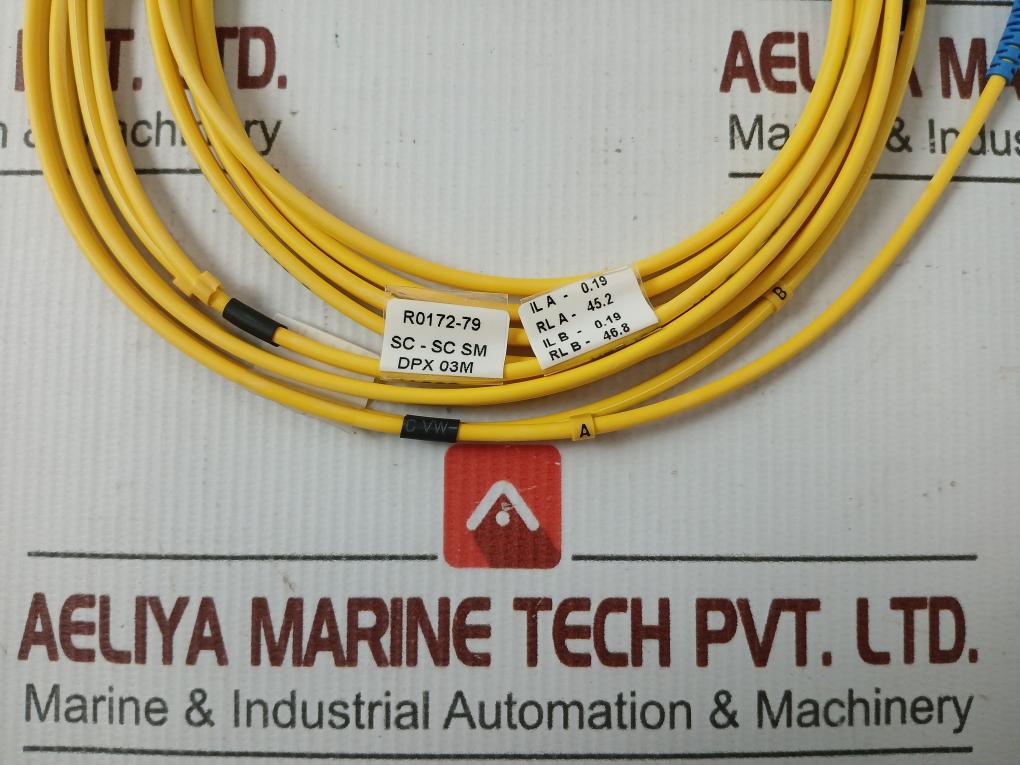 Single Mode Duplex Fiber Optic Patch Cable Set Ftek-dx-sm-sc/Sc-pc-03M
