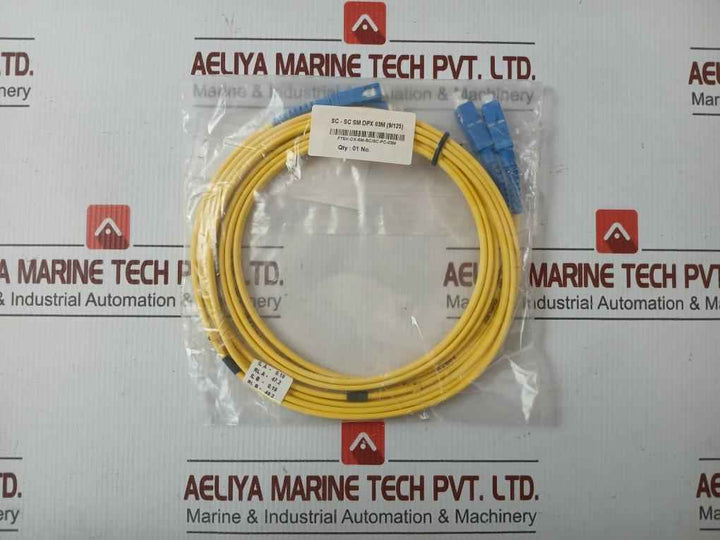 Single Mode Duplex Fiber Optic Patch Cable Set Ftek-dx-sm-sc/Sc-pc-03M