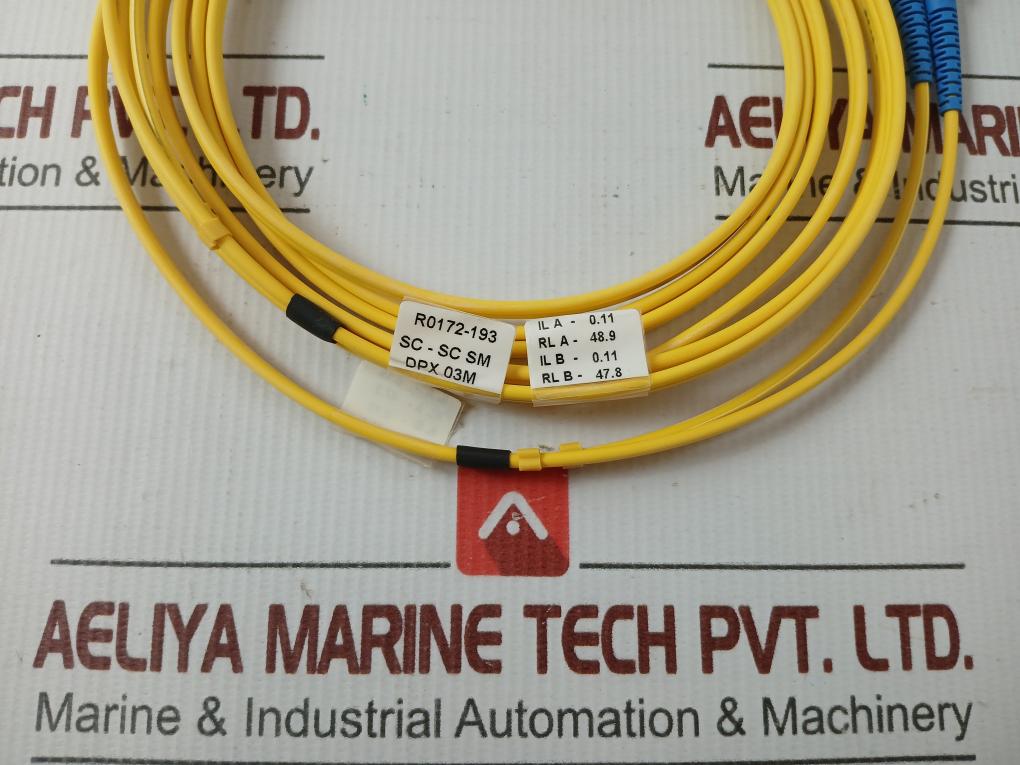 Single Mode Duplex Fiber Optic Patch Cable Set Ftek-dx-sm-sc/Sc-pc-03M