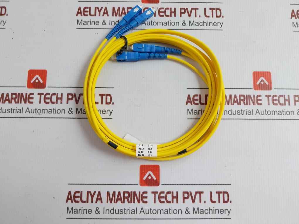 Single Mode Duplex Fiber Optic Patch Cable Set Ftek-dx-sm-sc/Sc-pc-03M