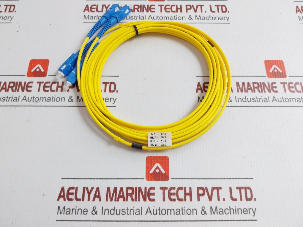 Single Mode Duplex Fiber Optic Patch Cable Set Ftek-dx-sm-sc/Sc-pc-03M