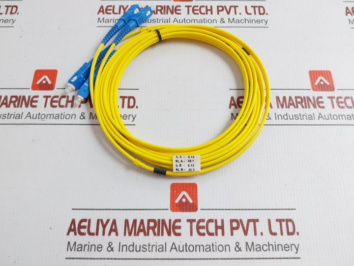 Single Mode Duplex Fiber Optic Patch Cable Set Ftek-dx-sm-sc/Sc-pc-03M