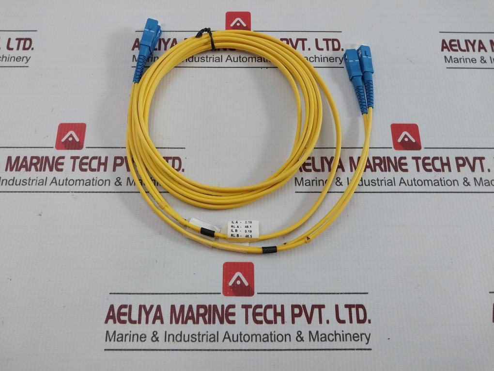 Single Mode Duplex Fiber Optic Patch Cable Set Ftek-dx-sm-sc/Sc-pc-03M 300 Gm