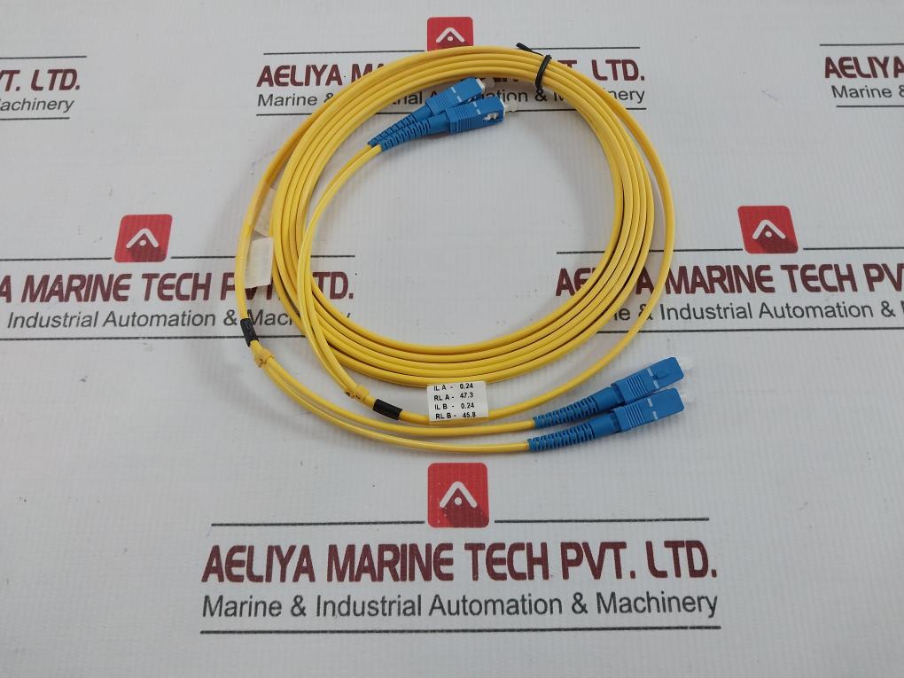 Single Mode Duplex Fiber Optic Patch Cable Set Ftek-dx-sm-sc/Sc-pc-03M 300 Gm