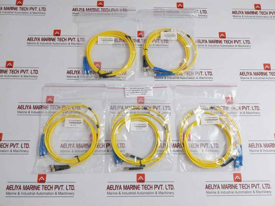 Single Mode Duplex Fiber Optic Patch Cable Set Ftek-dx-sm-sc/St-pc-02M