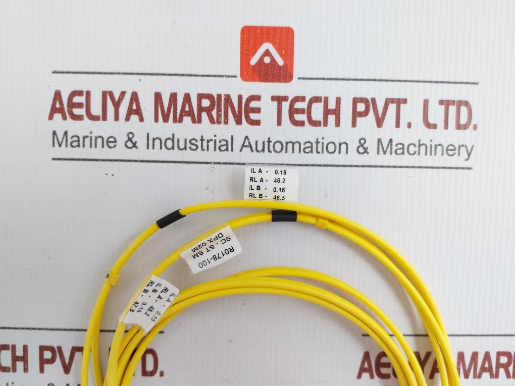 Single Mode Duplex Fiber Optic Patch Cable Set Ftek-dx-sm-sc/St-pc-02M
