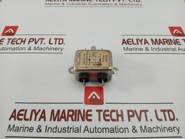 Single Phase Filter Ep 42-3 Elcom 250V Ac 50Hz 3A