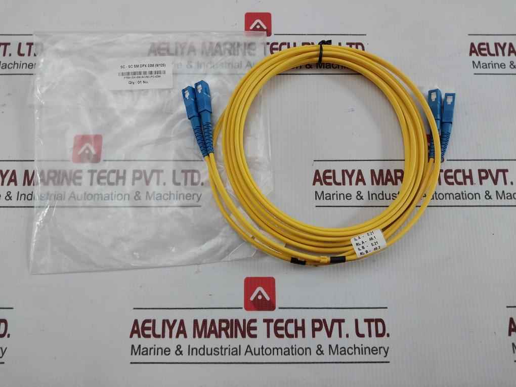 Singlemode Duplex Fiber Optic Cable Set Ftek-dx-sm-sc/Sc-pc-03M