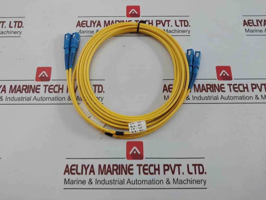 Singlemode Duplex Fiber Optic Cable Set Ftek-dx-sm-sc/Sc-pc-03M