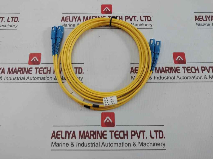 Singlemode Duplex Fiber Optic Cable Set Ftek-dx-sm-sc/Sc-pc-03M