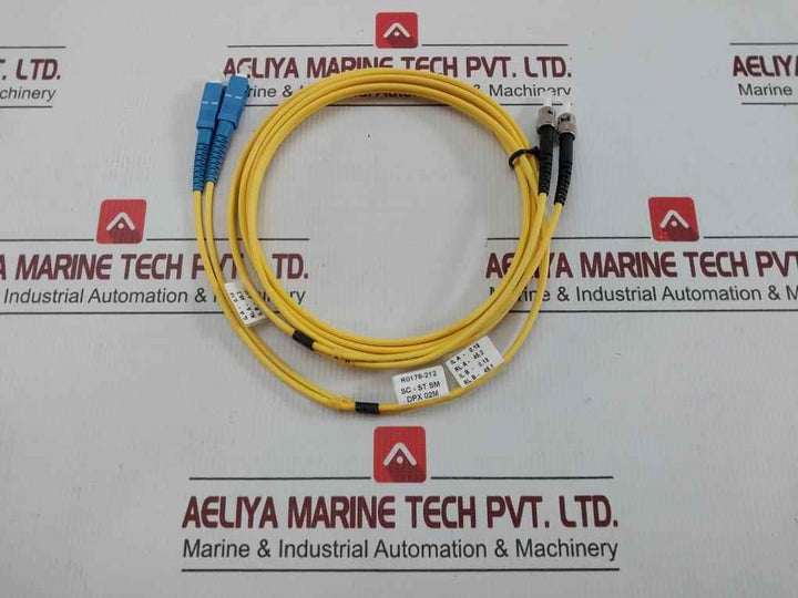 Singlemode Duplex Fiber Optic Cable Set Sc-st Sm Dpx 02M