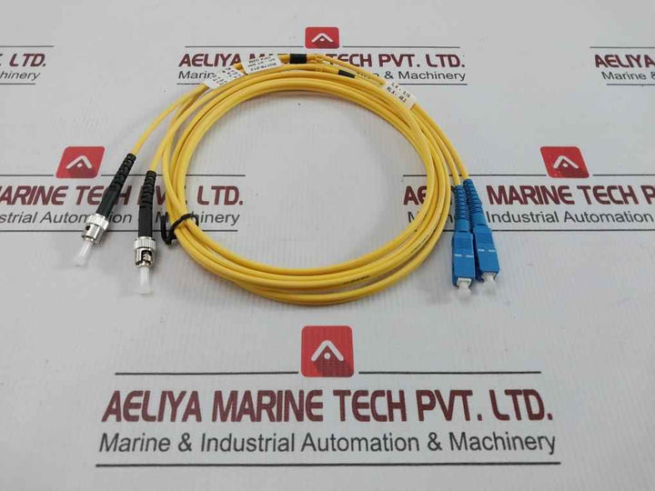 Singlemode Duplex Fiber Optic Cable Set Sc-st Sm Dpx 02M