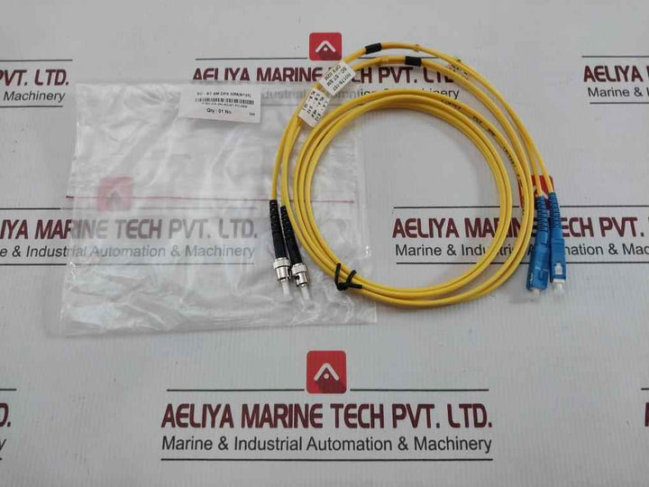 Singlemode Duplex Fiber Optic Cable Set Sc-st Sm Dpx 02M- 50 Gm