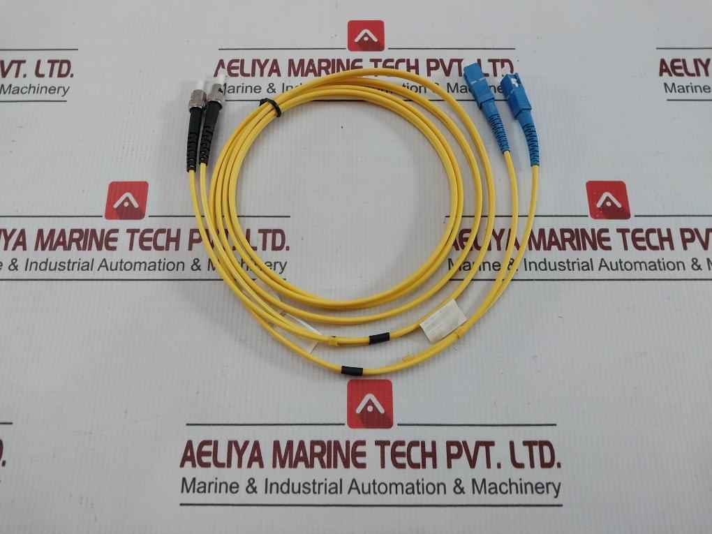 Singlemode Duplex Fiber Optic Cable Set Sc-st Sm Dpx 02M- 50 Gm