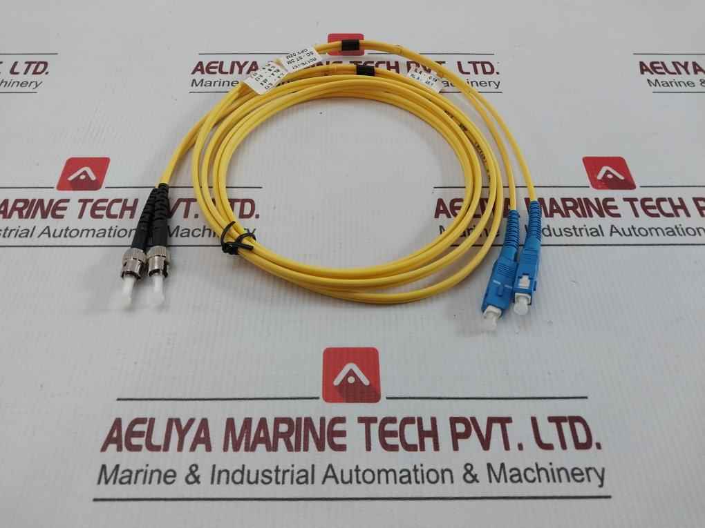 Singlemode Duplex Fiber Optic Cable Set Sc-st Sm Dpx 02M- 50 Gm