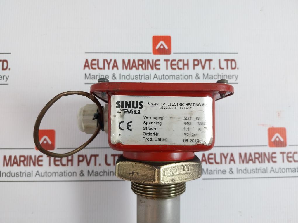 Sinus-jevi Electric Immersion Heating Element 321241 60X10X.10 Cm 440Vac