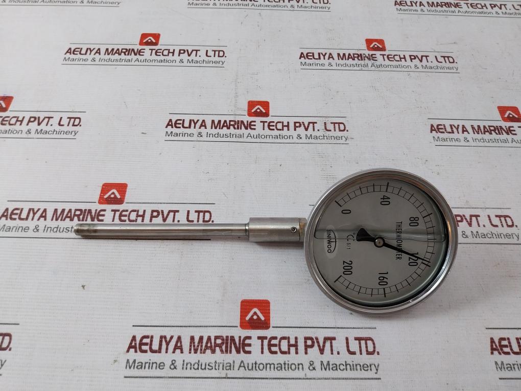 Sinwoo 0-200°C Thermometer 137.Mm 5/1